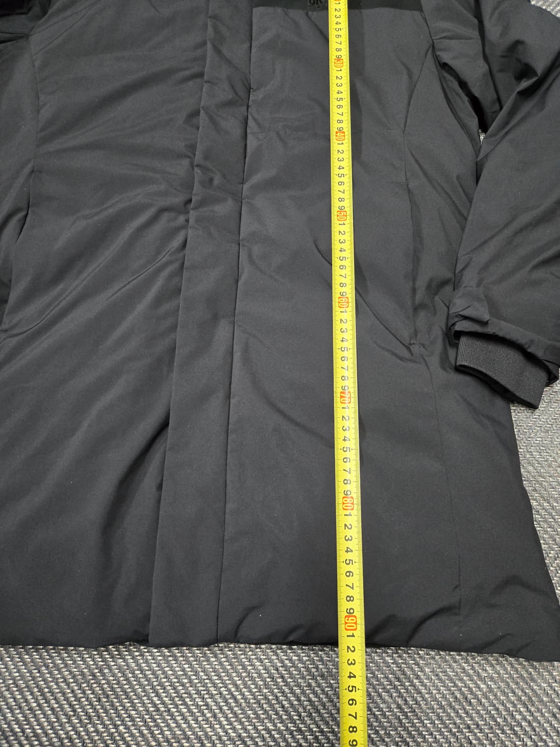 DKNY 23ss 후드 구스다운패딩 코트 블랙 상품이미지9