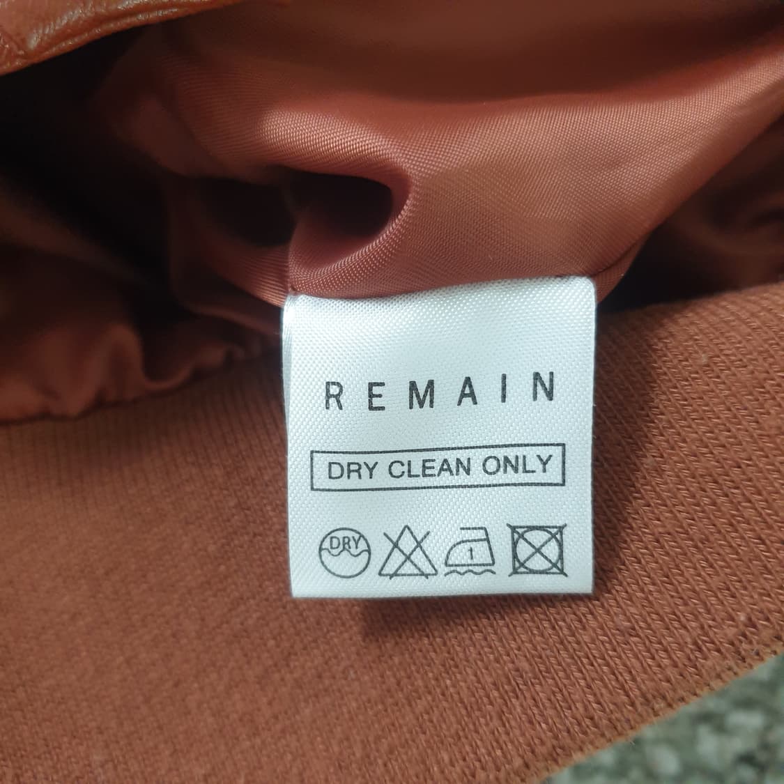 [무료배송] REMAIN 레더 배색 블루종 자켓 상품이미지3