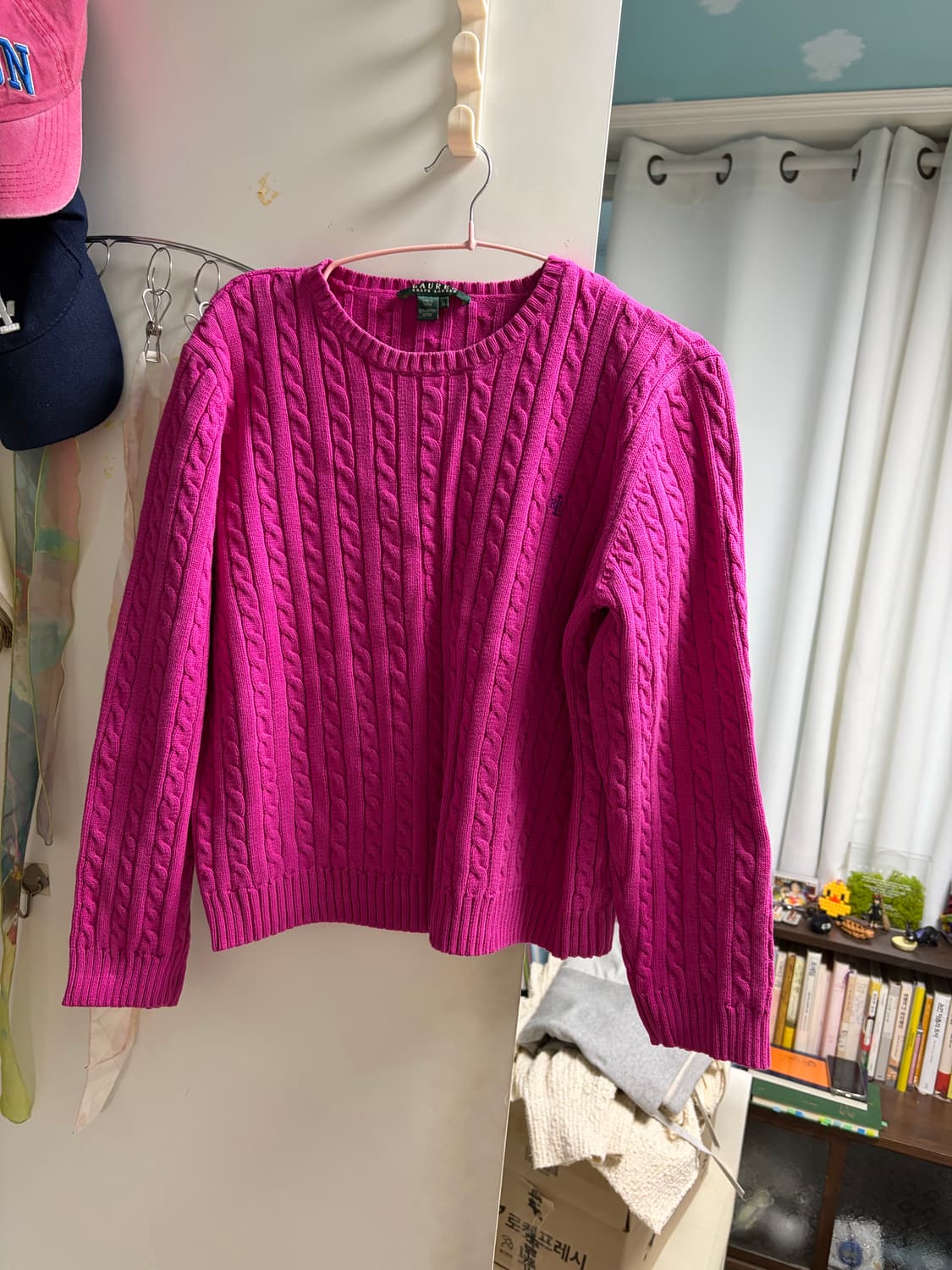 폴로 케이블 니트 상품이미지1