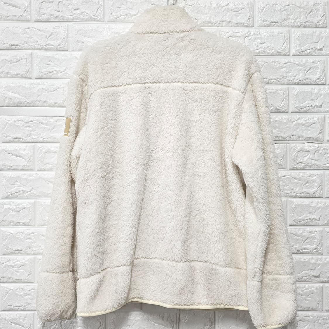 택포) 블랙야크 화이트 뽀글이 후리스 110 상품이미지4