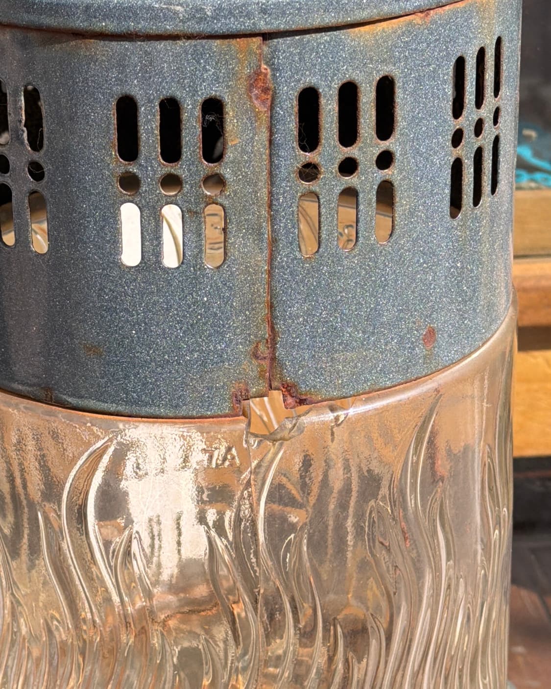 빈티지 소품 1910년 퍼펙션 법랑 스토브 히터 상품이미지6