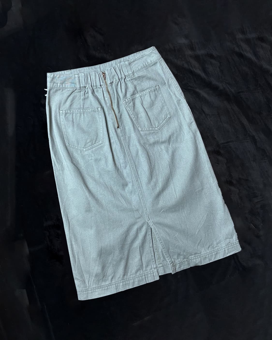 일본빈티지 GLACIER 롱스커트 상품이미지3