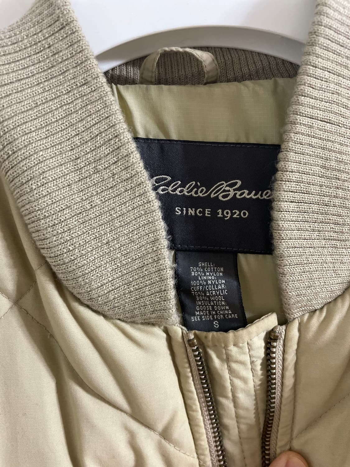 에디바우어 다이아 퀼팅 다운 패딩 S 상품이미지2