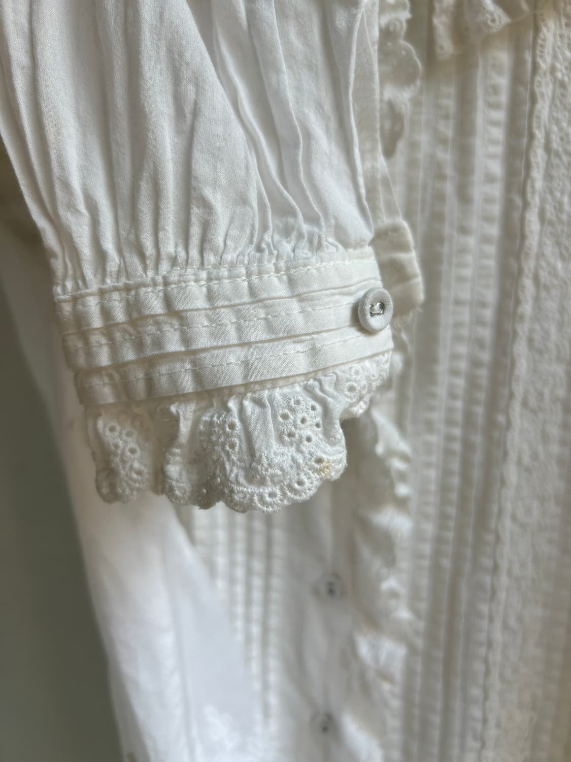 펀칭 블라우스 셔츠 상품이미지7