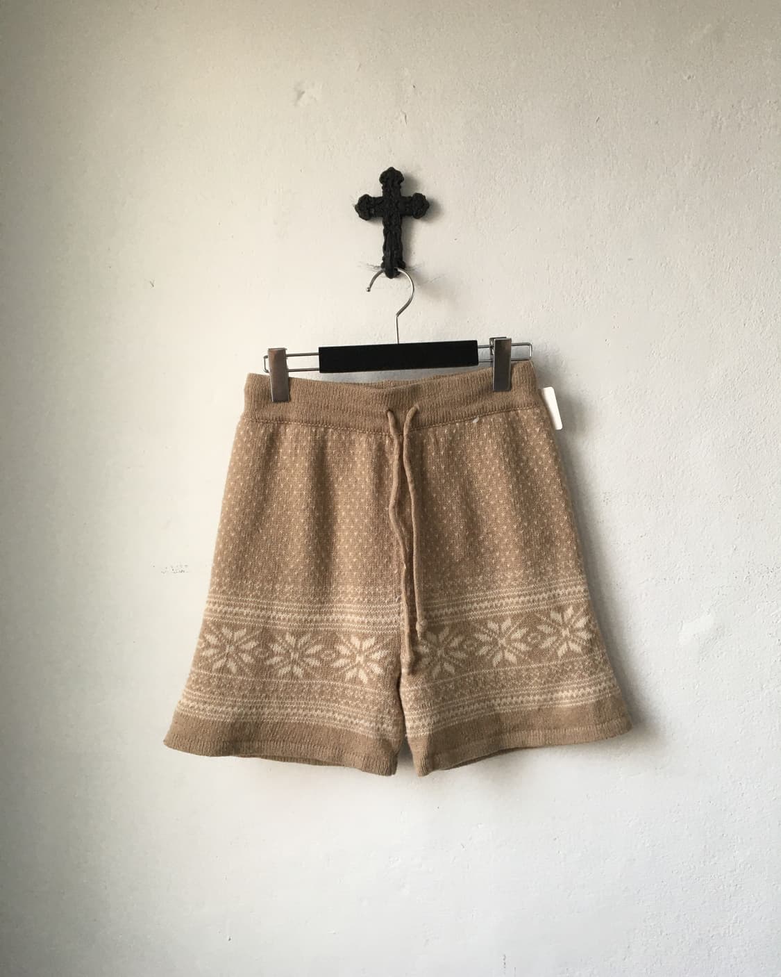 Snow pattern knit short 상품이미지1