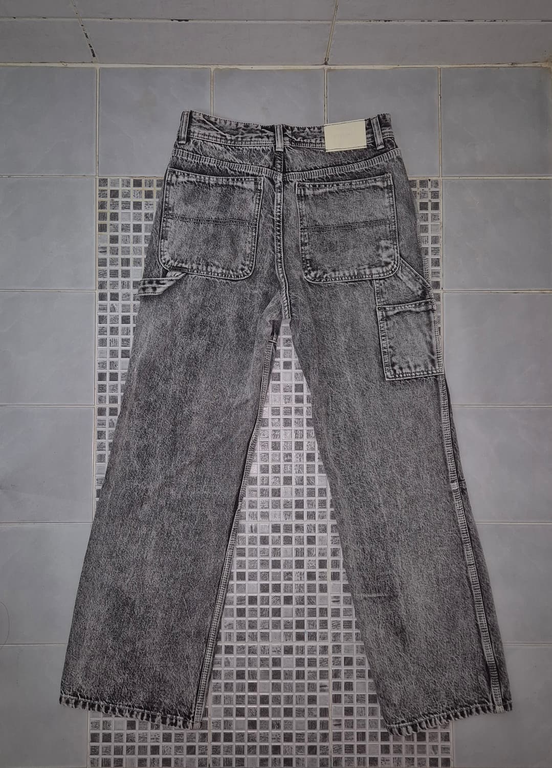 메종미네드 WHITE SPREAD CARPENTER DENIM 상품이미지2