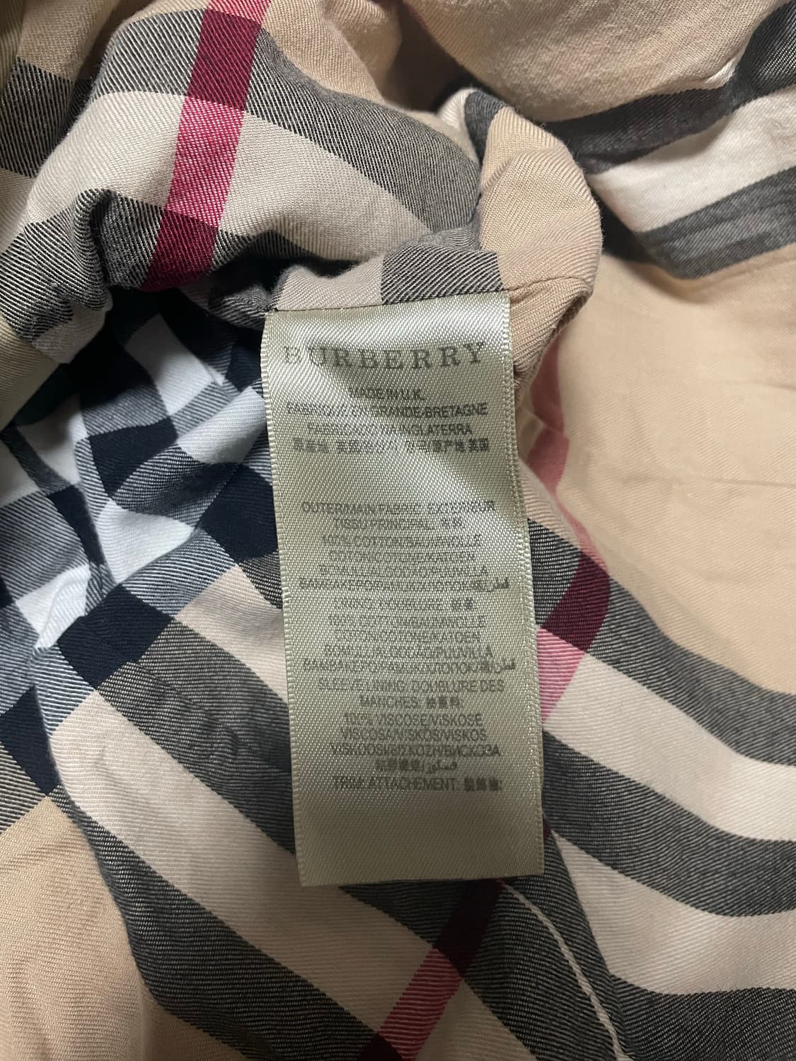 버버리 트렌치 하프 코트 usa2 xs 상품이미지5