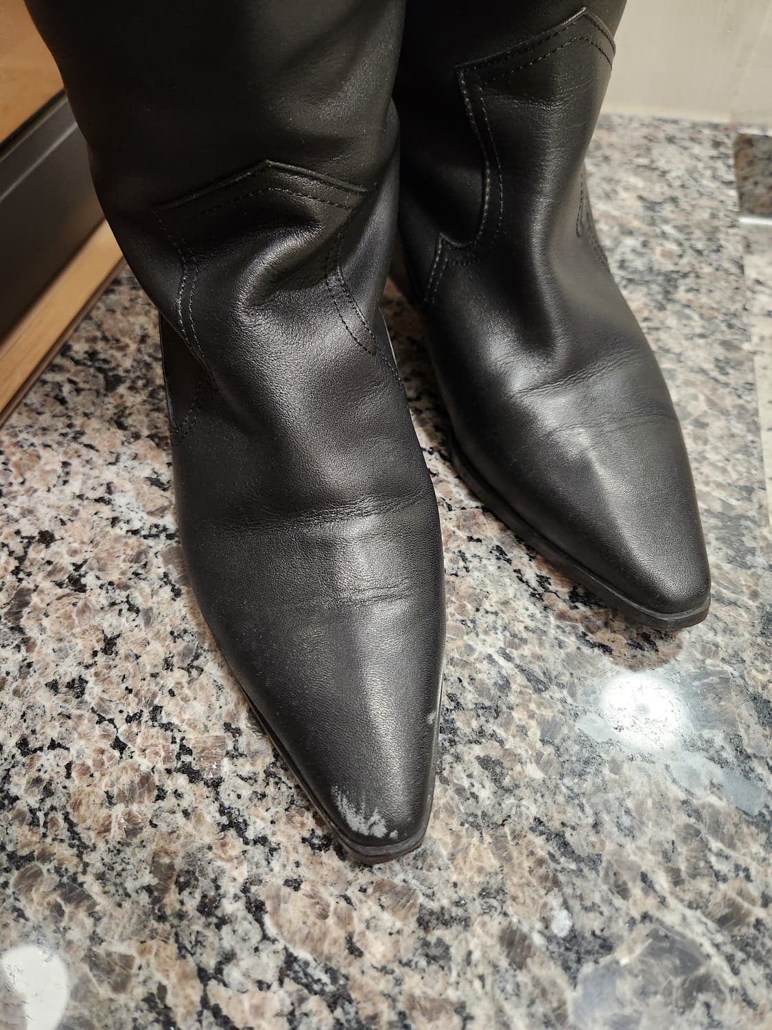 레이첼콕스 웨스턴st 가죽 롱부츠 (235) 상품이미지7