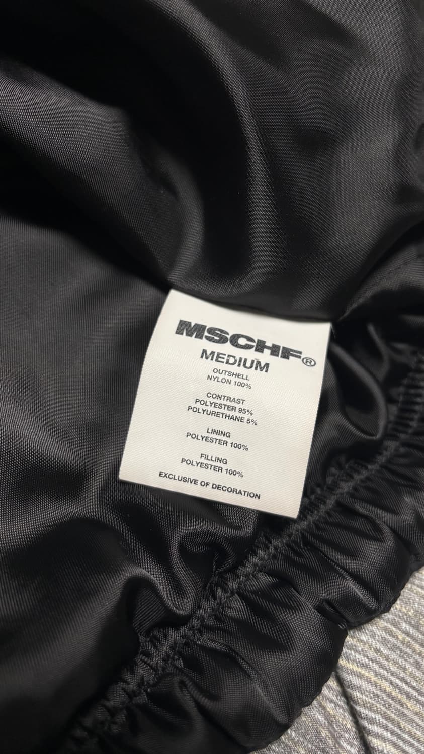 미스치프 롬버스 팀 다운 자켓 블랙 m 상품이미지5
