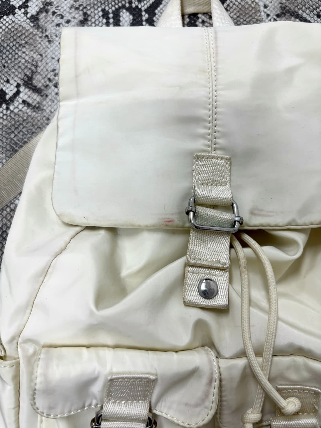 “Vintage” Y2K Mood White Bag 상품이미지4