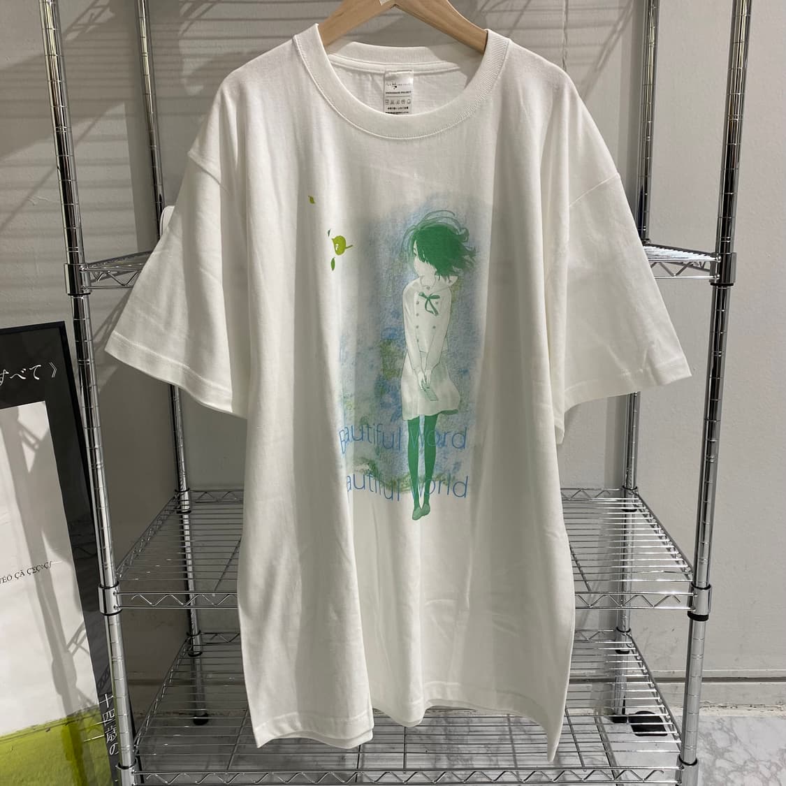 마음이외치고싶어해 10s 빈티지 애니메이션 티셔츠 상품이미지1