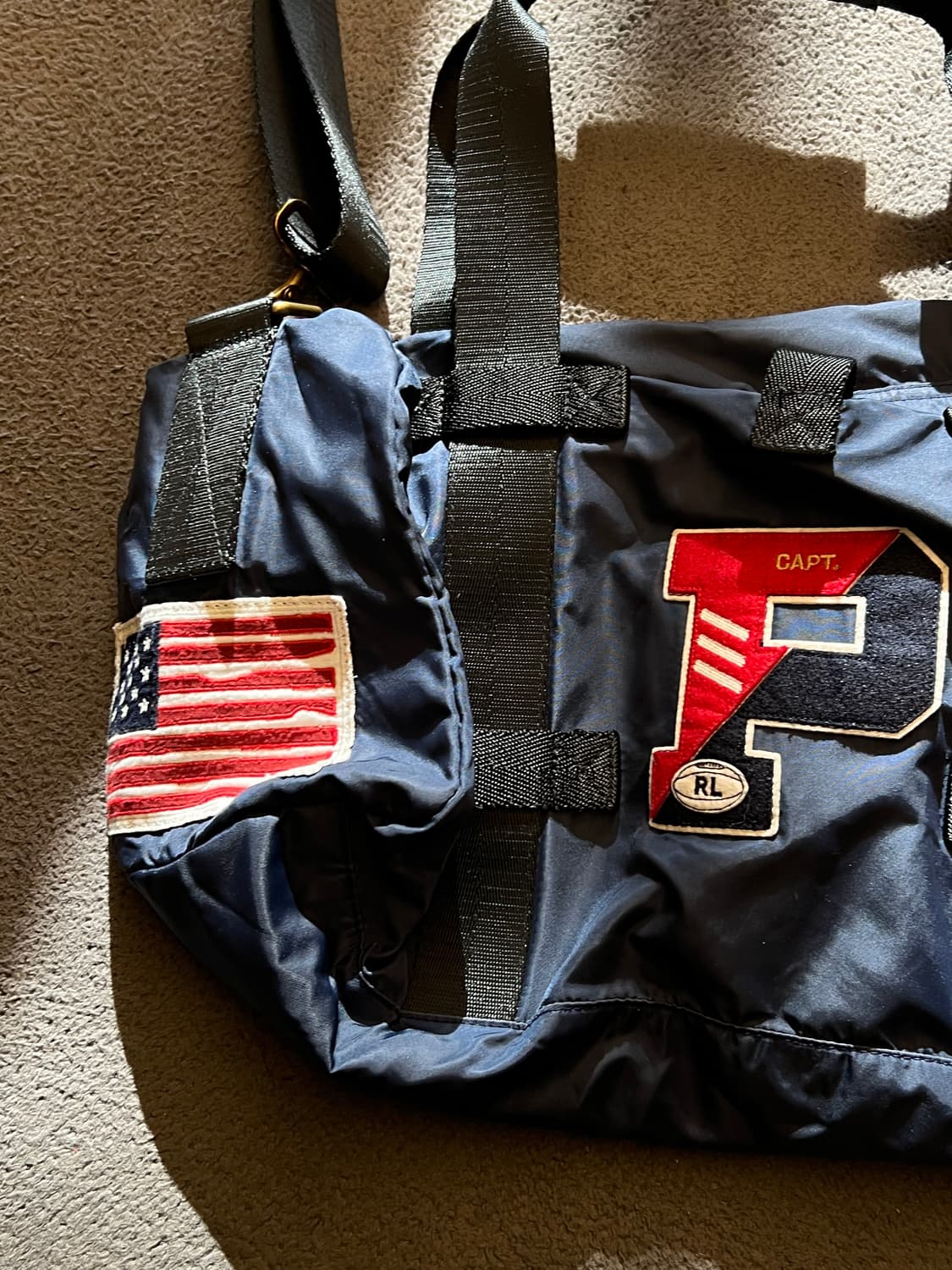 폴로 랄프로렌 성조기 더플백 뉴욕구매 유일매물 처분  상품이미지3