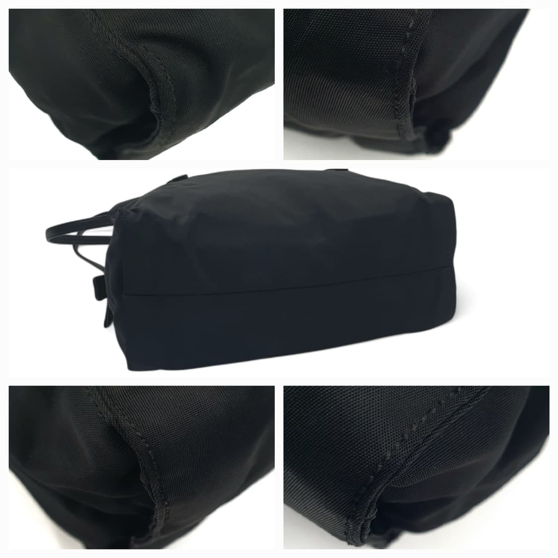 프라다 리나일론 블랙 미니 숄더백 B6082X 상품이미지9