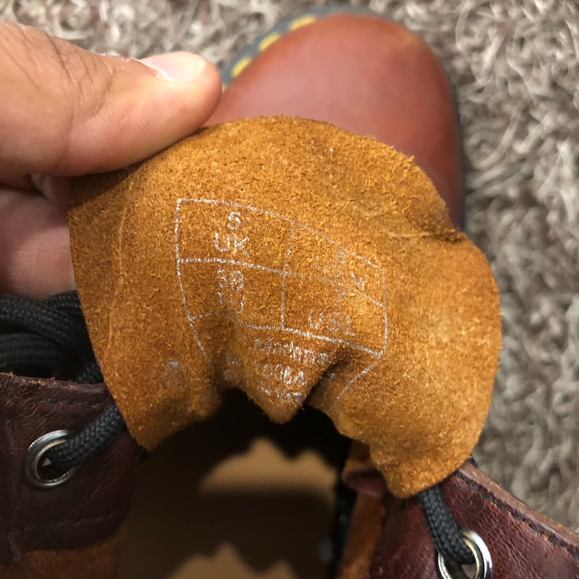 닥터마틴 브라운 워커 부츠 상품이미지5