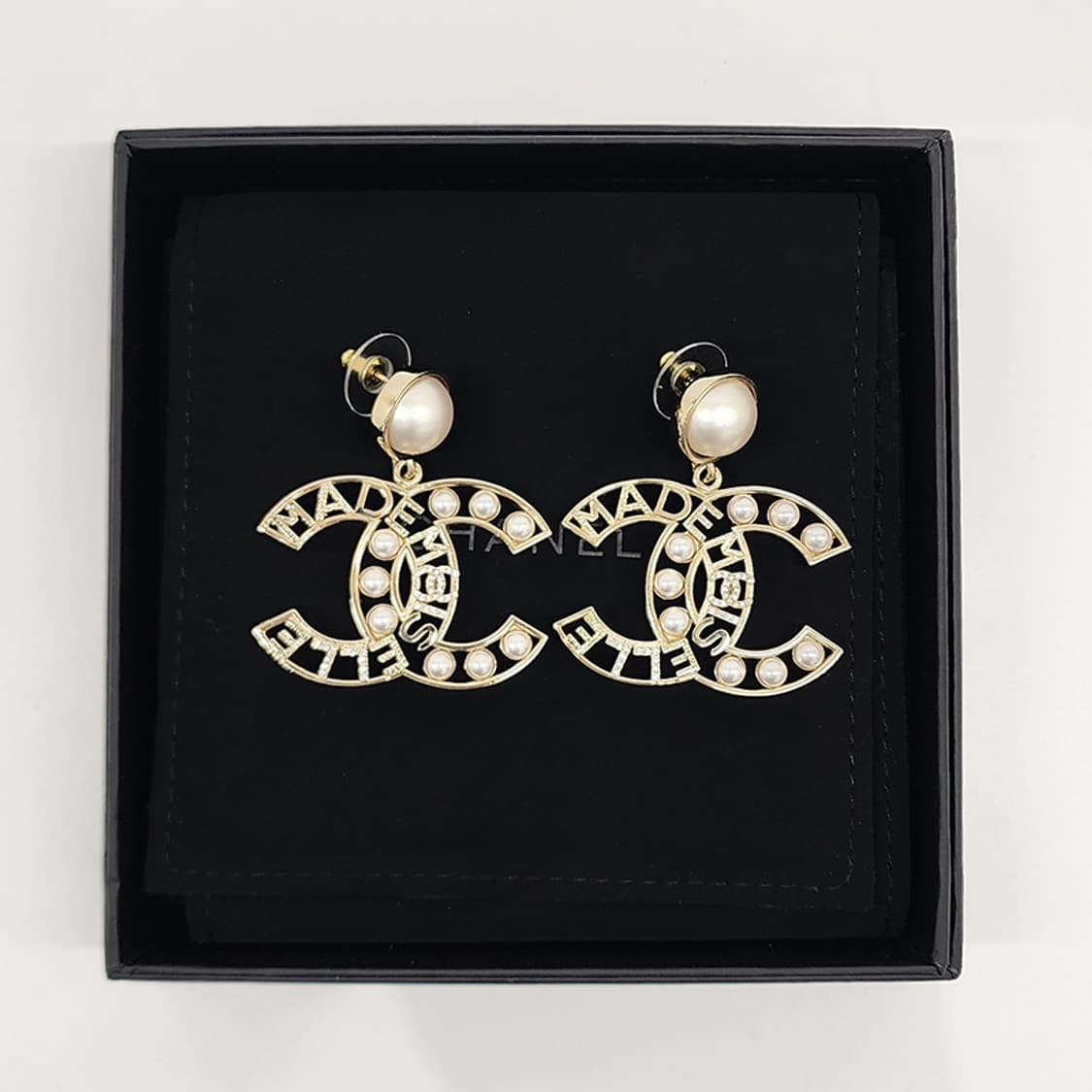 샤넬 AB7941 펄 Mademoiselle 드롭 이어링 상품이미지2