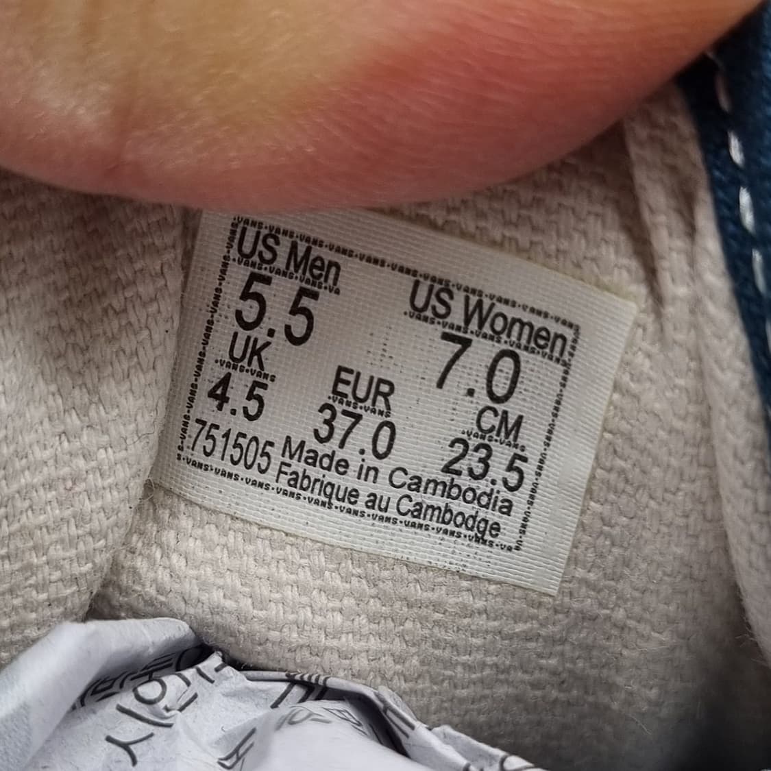 반스 올드스쿨 스니커즈 235. 상품이미지6