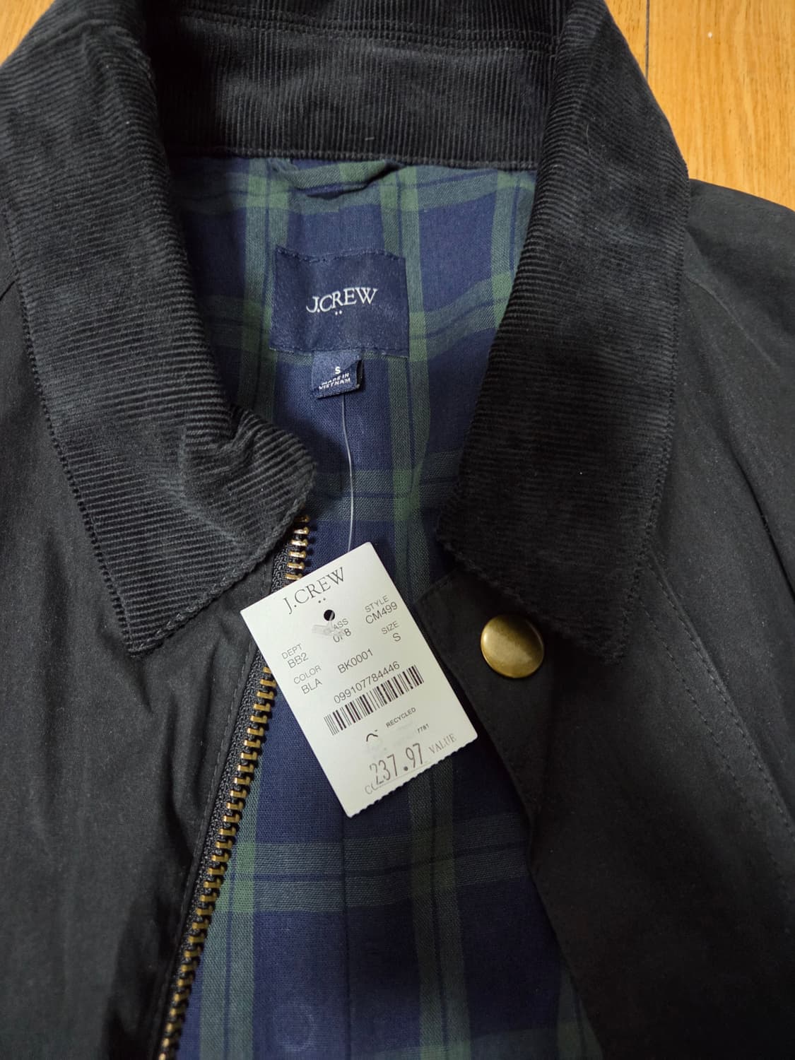 [새상품] J.CREW 코튼 필드 자켓 상품이미지3