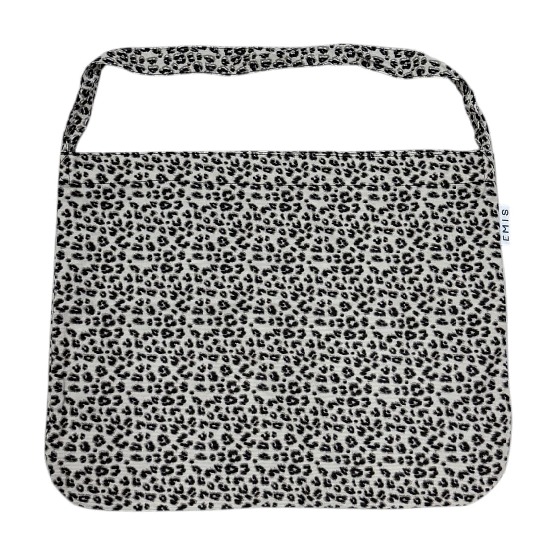 EMIS 이미스 레오파드 호피 코듀로이 에코백 가방 상품이미지1