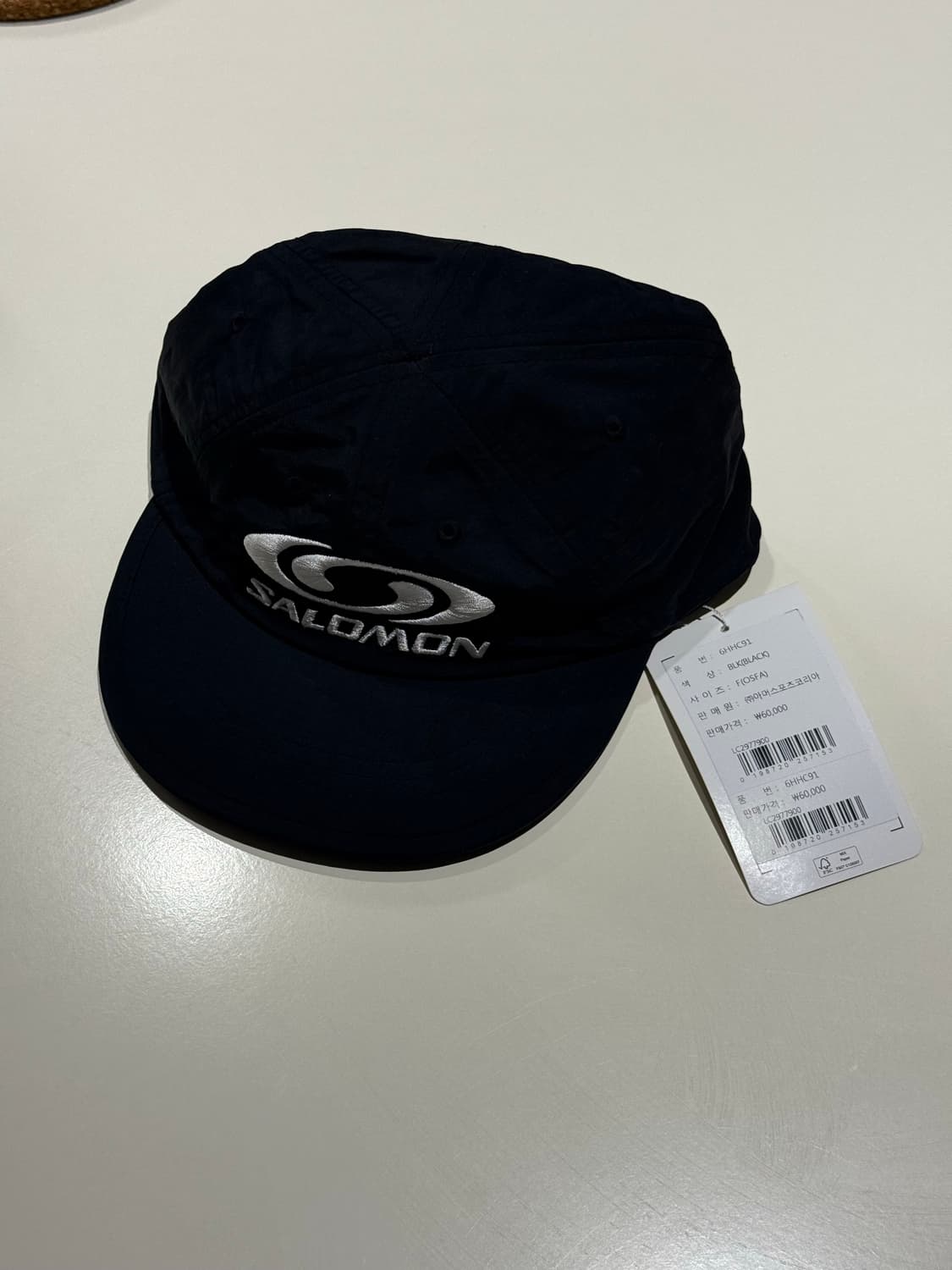 새상품 살로몬 6패널 링크캡 상품이미지1