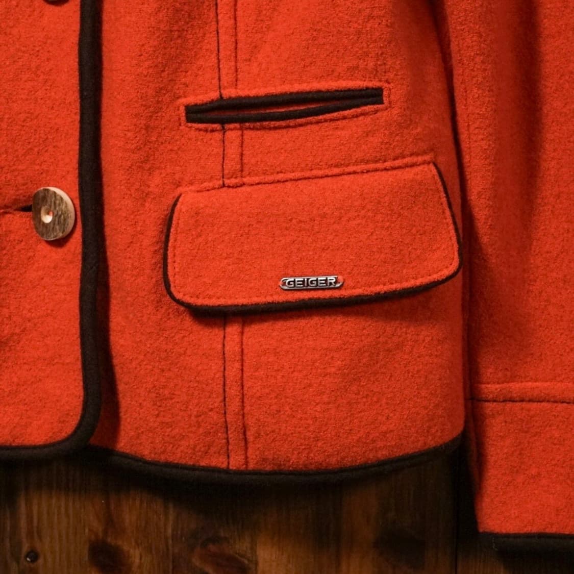 Gieger Austria 빈티지 울 자켓 상품이미지3