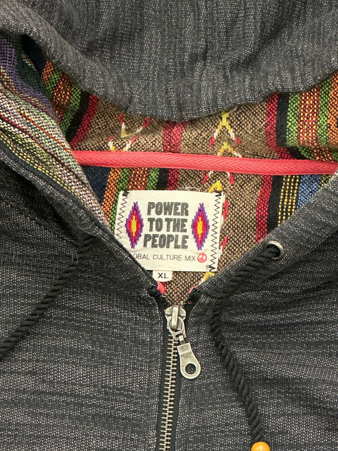 XL)파워투더피플 빈티지 인디언 후드집업 상품이미지4