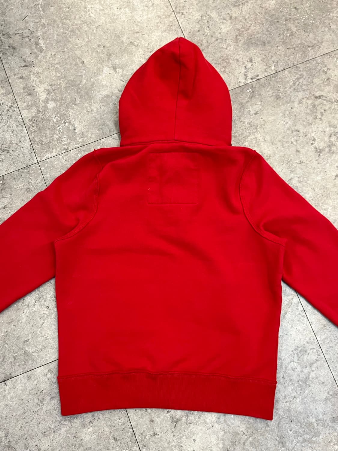 홀리스터 버튼 기모 후드티 레드 L #csz3024 상품이미지7