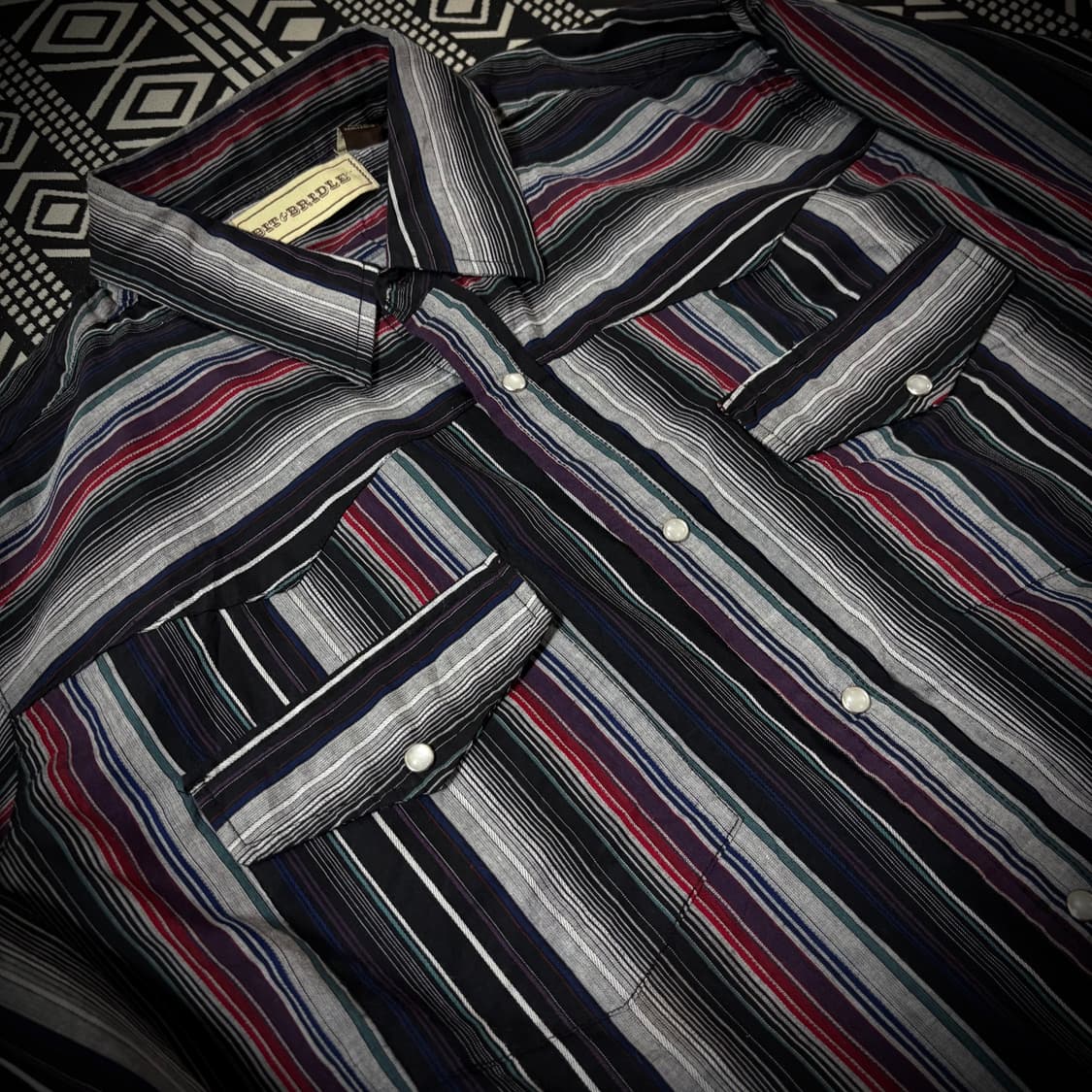  Bit & Bridle Western Stripe Shirt 상품이미지7