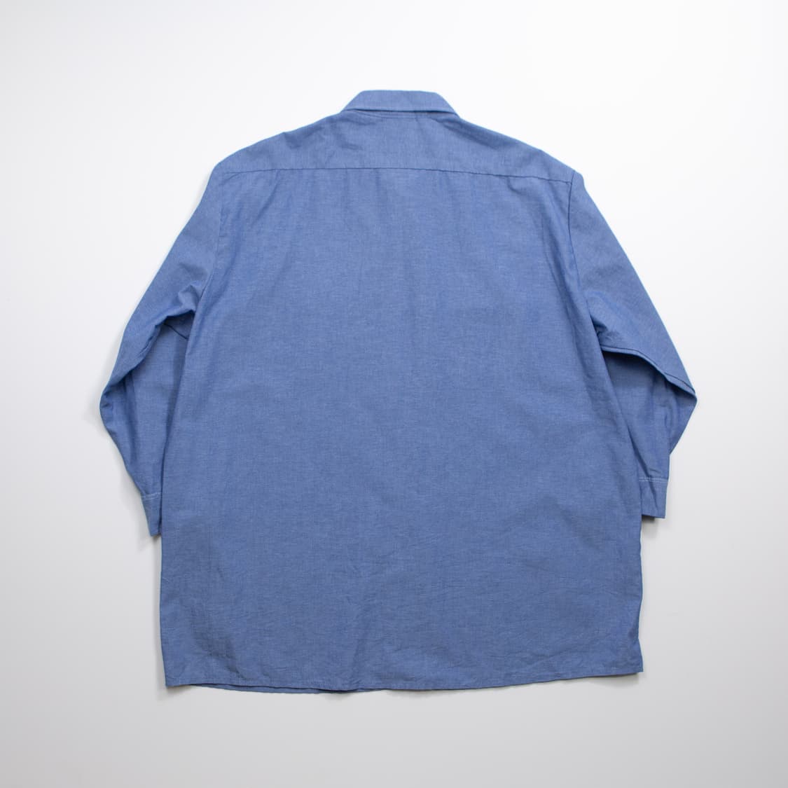 80s 디키즈 샴브레이 워크 셔츠 상품이미지5