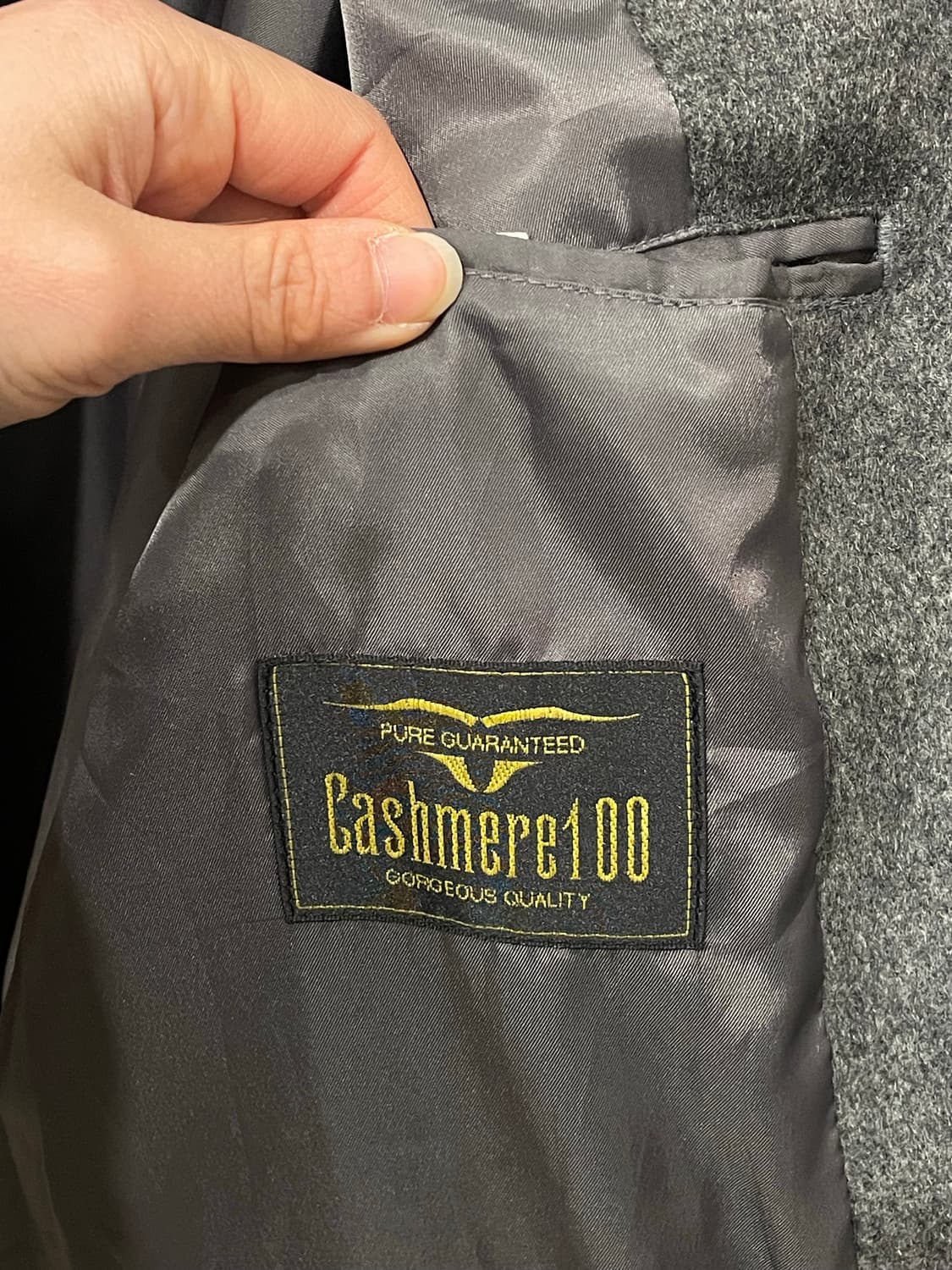 울&캐시미어 포멀 코트 상품이미지8