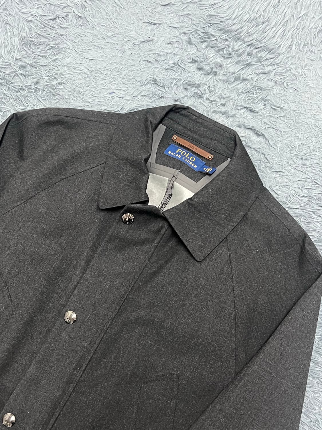 (정품)폴로랄프로렌 챠콜 파카 자켓 M 상품이미지2