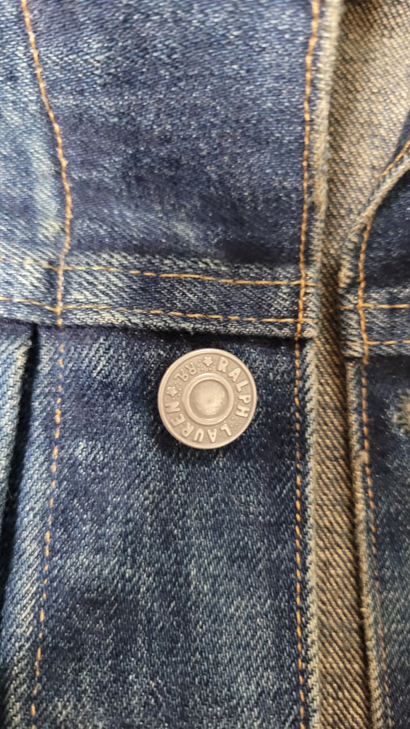 더블알엘 웨스트 뷰 트러커 데님자켓 S사이즈 상품이미지5