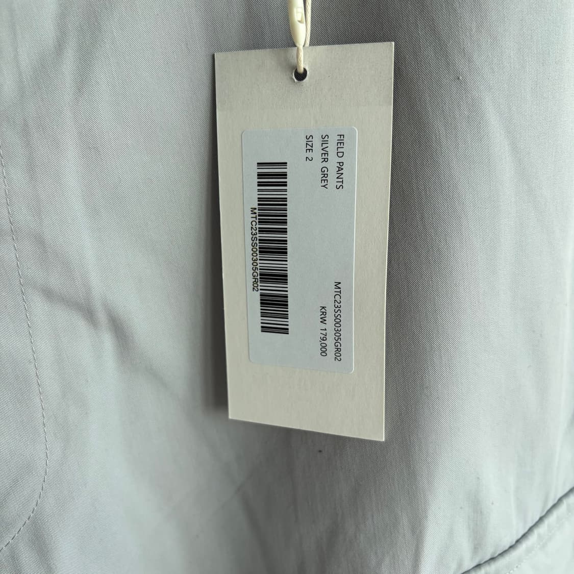 [새상품]마티스 더 큐레이터 필드팬츠 실버그레이 2size 상품이미지2