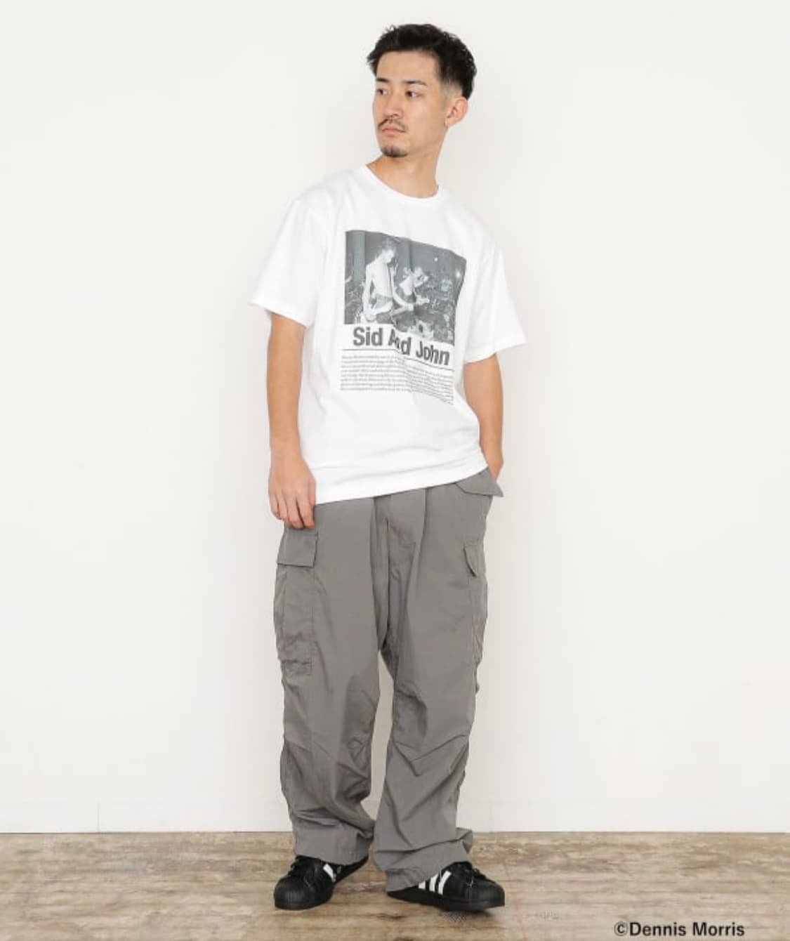 BeAMS x Dennis Morris 빔즈 데니스모리스 섹스피스톨즈 T 상품이미지7
