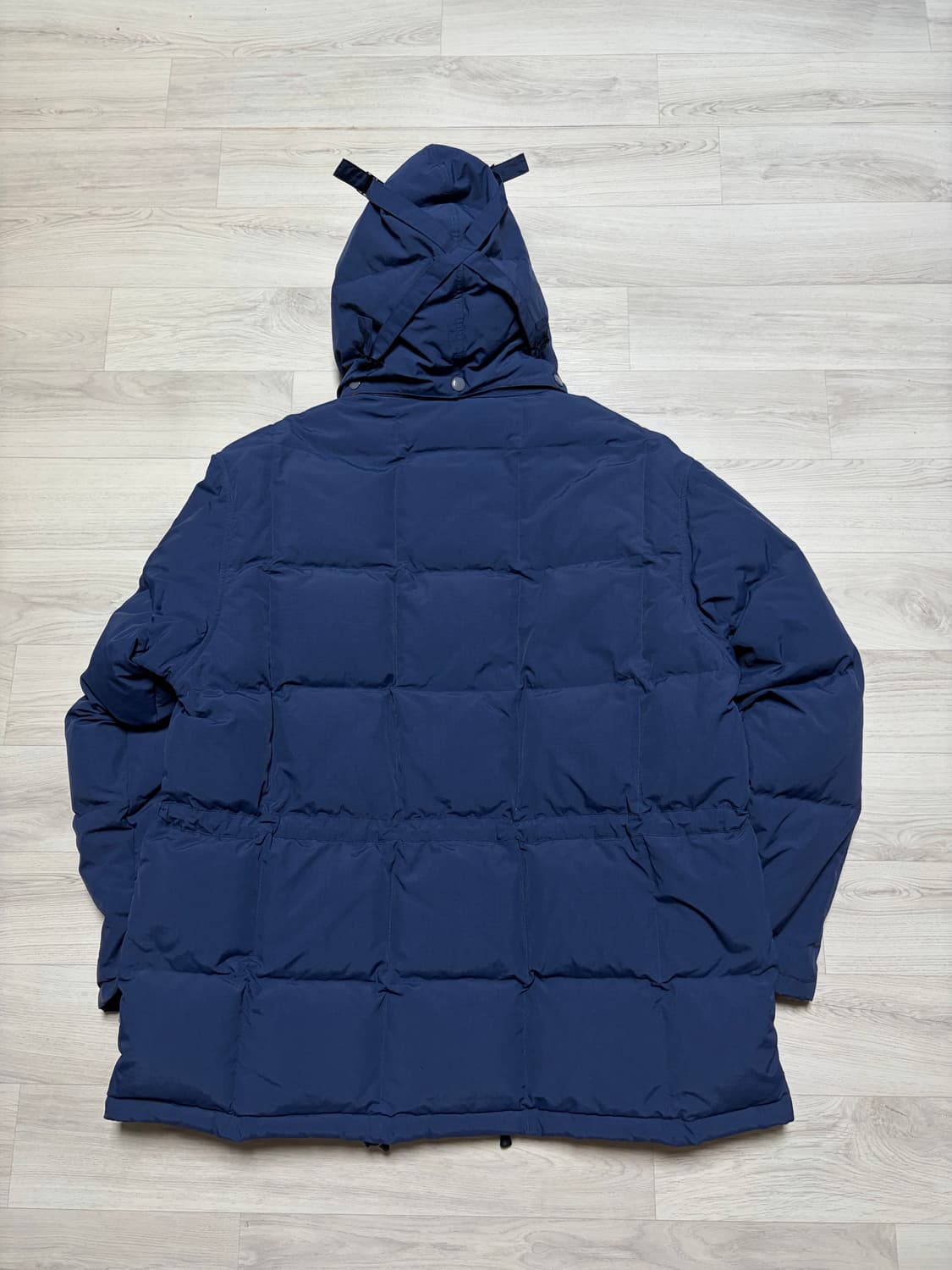 스펙테이터x엄브로 구스다운 자켓 네이비 M사이즈 판매 상품이미지2