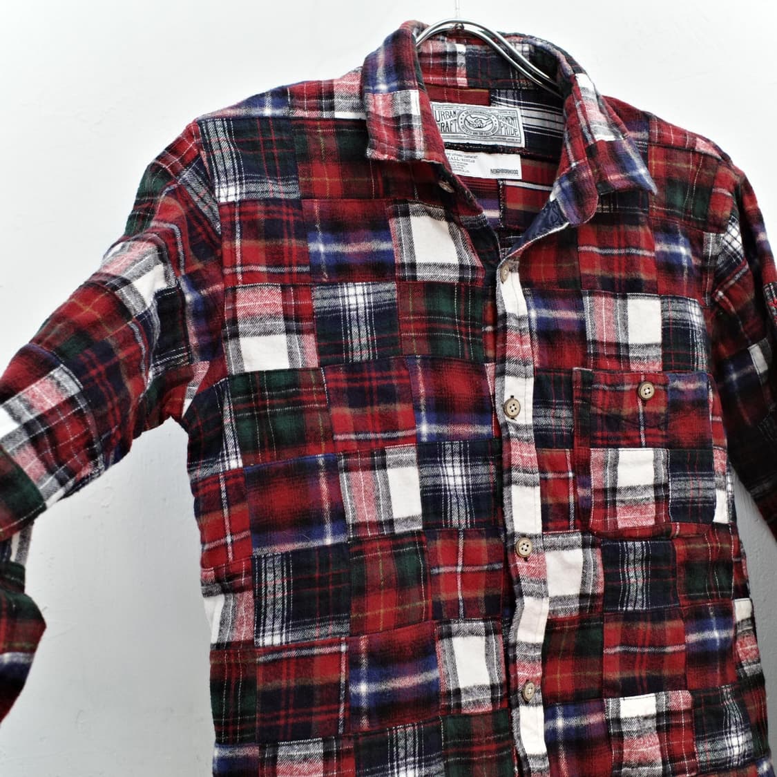 neighborhood patchwork shirt 상품이미지1