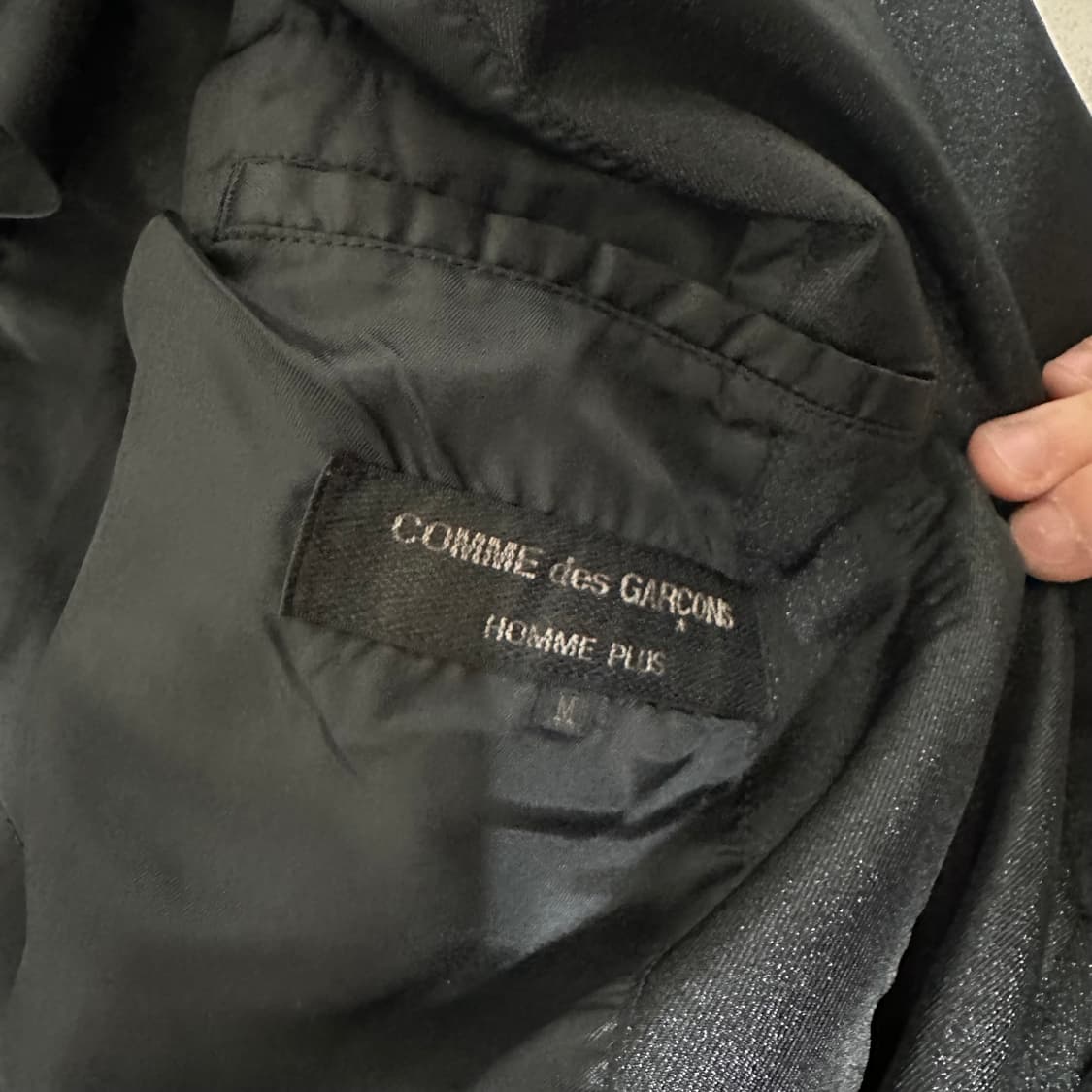 [M]꼼데가르송 옴므 플러스 19aw 롱 코트 상품이미지6