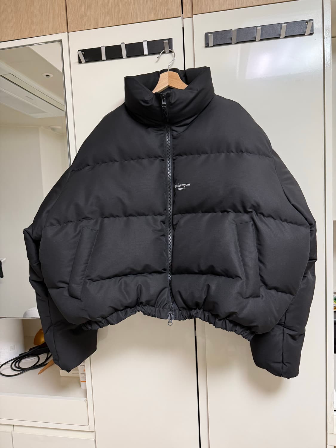Undermycar 크롭 패딩 M 상품이미지3