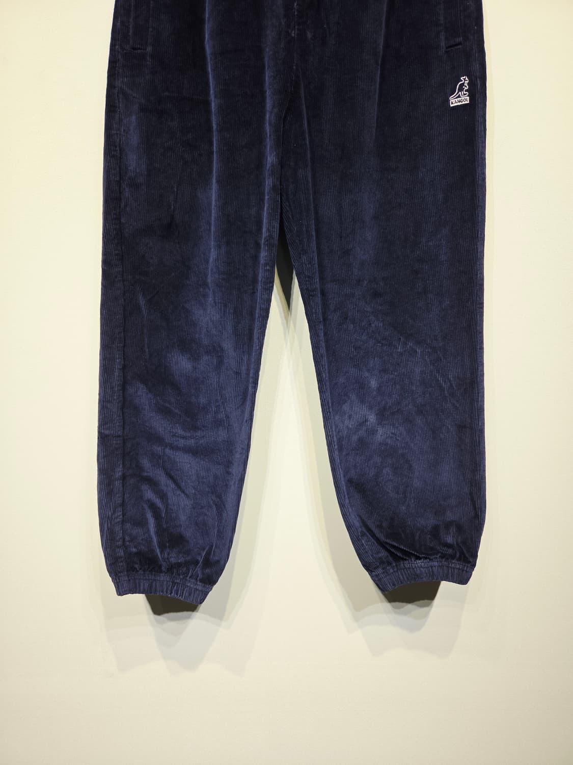 KANGOL 캉골 네이비 코듀로이 조거 팬츠 상품이미지4