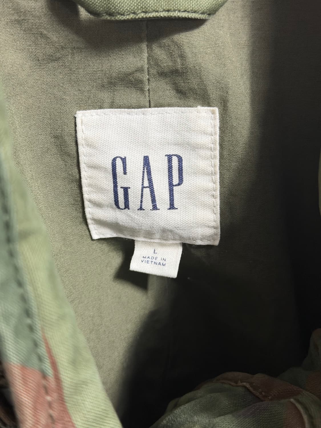 GAP camo print military jacket  상품이미지3