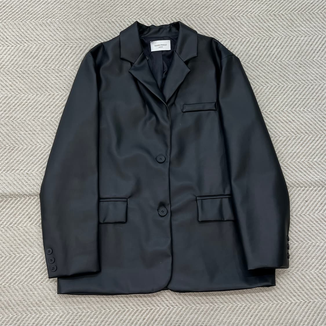 더오픈프로덕트 레더 블레이저 r3012 상품이미지1