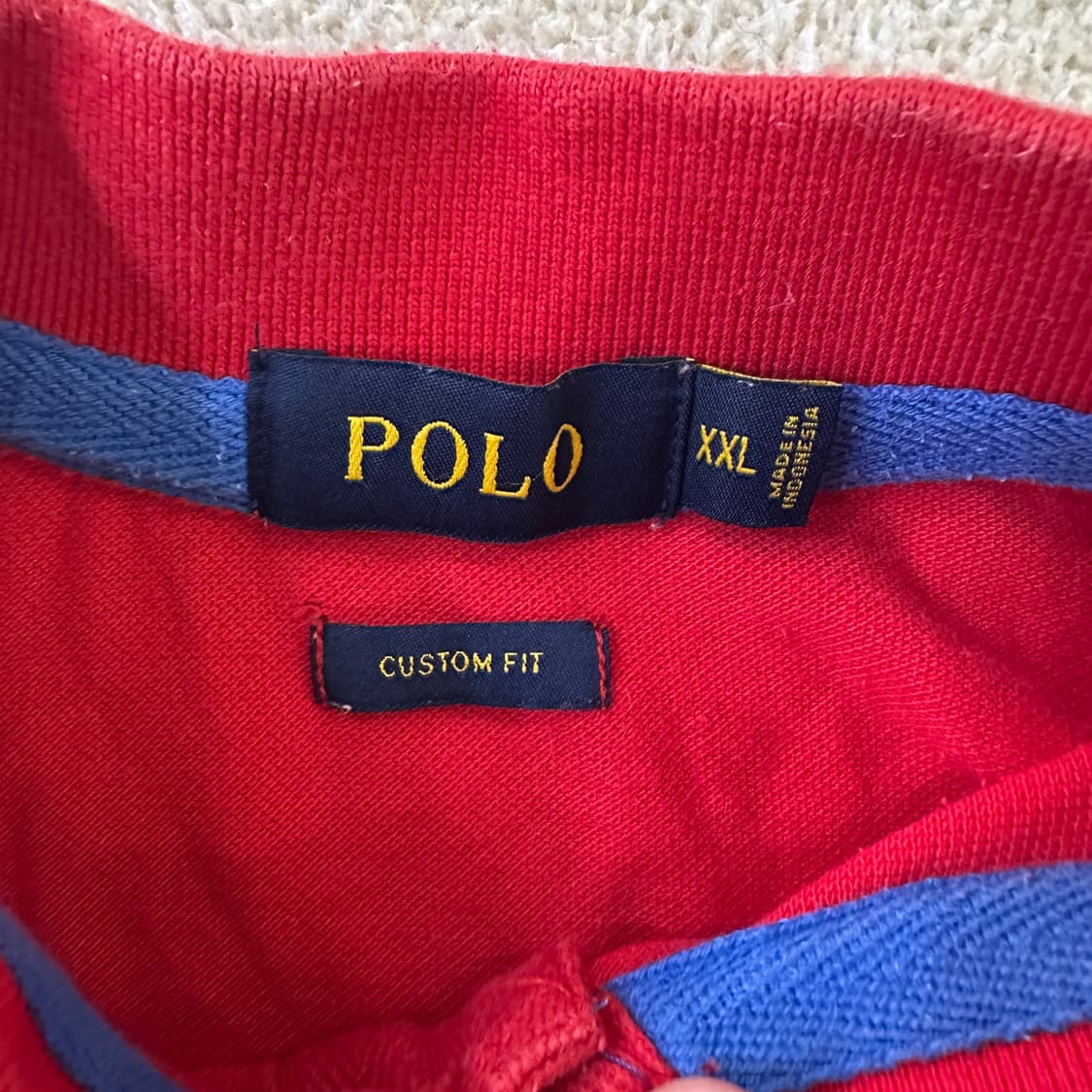 XXL 폴로랄프로렌 빅포니 카라 0319D 상품이미지2