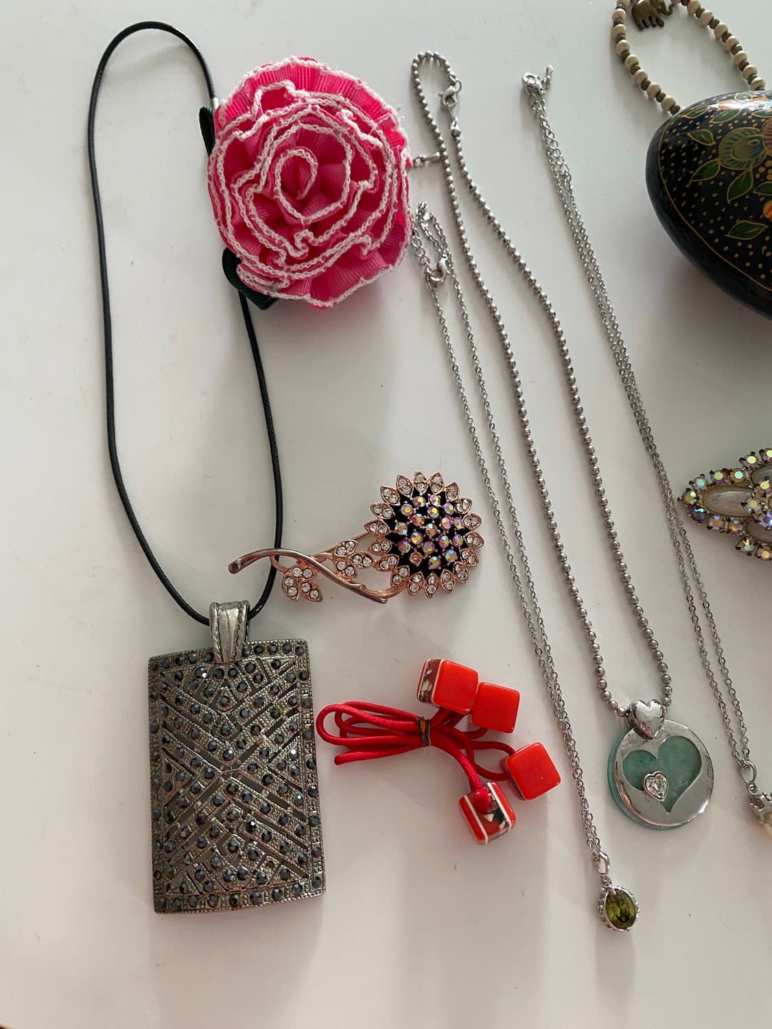 목걸이 브로치 등 일괄 드려여 상품이미지2