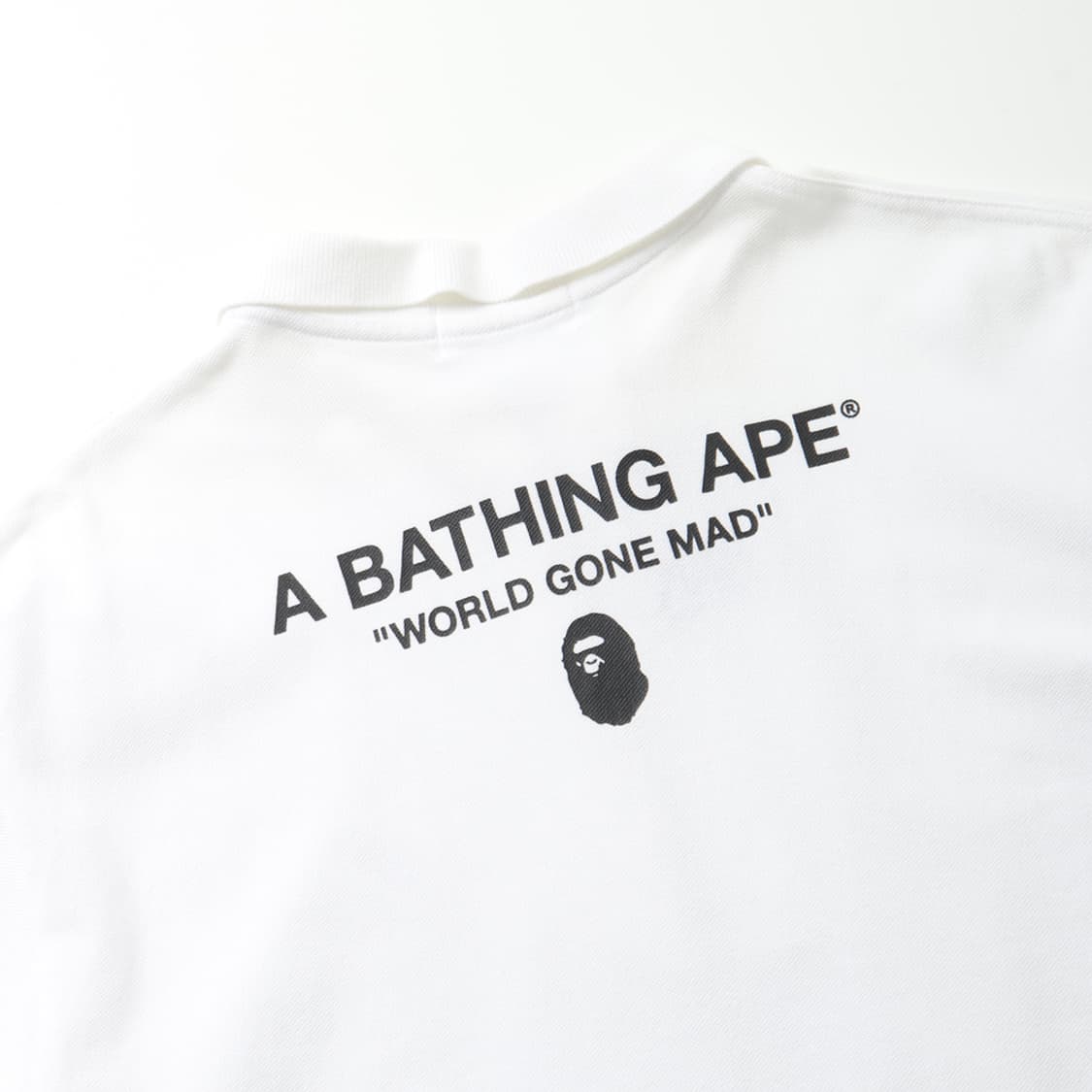 A BATHING APE Half Zip Polo Shirt 상품이미지9