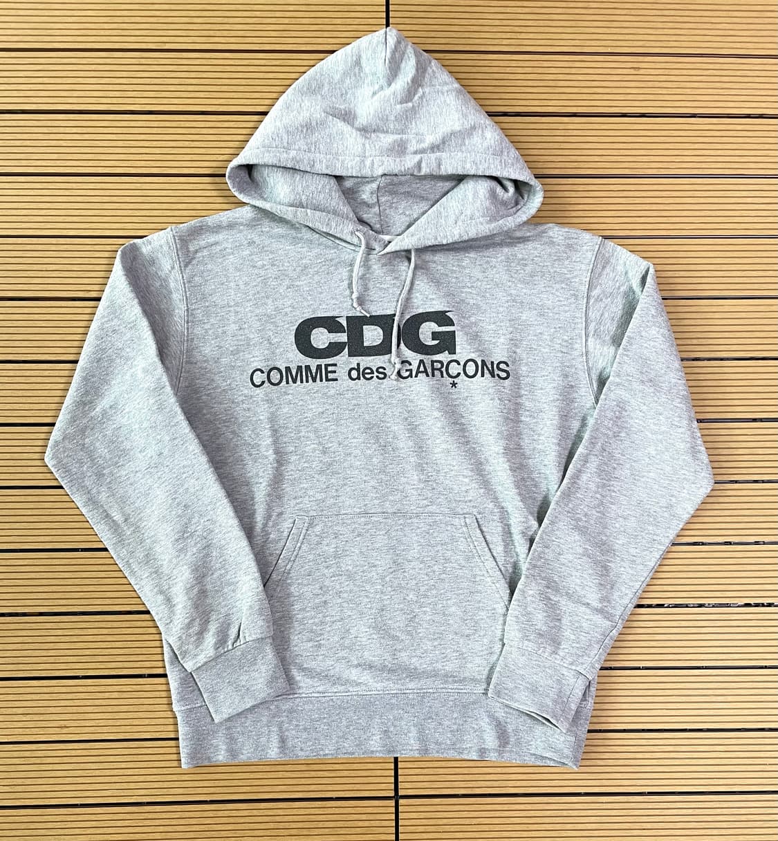 cdg 꼼데가르송 그레이 후드티 상품이미지1