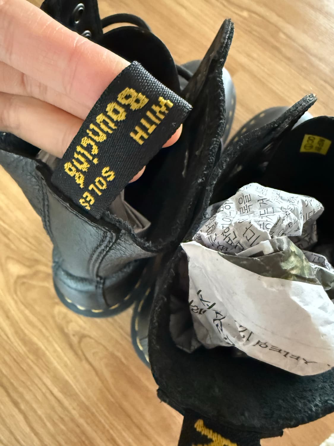 닥터마틴 1490 블랙 10홀 260 상품이미지3