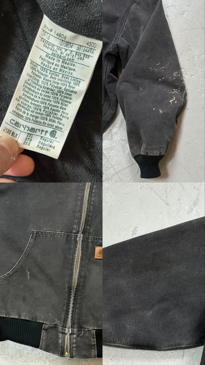 OG 칼하트 J130 액티브 자켓 칼하트 BLK 아이유 상품이미지9