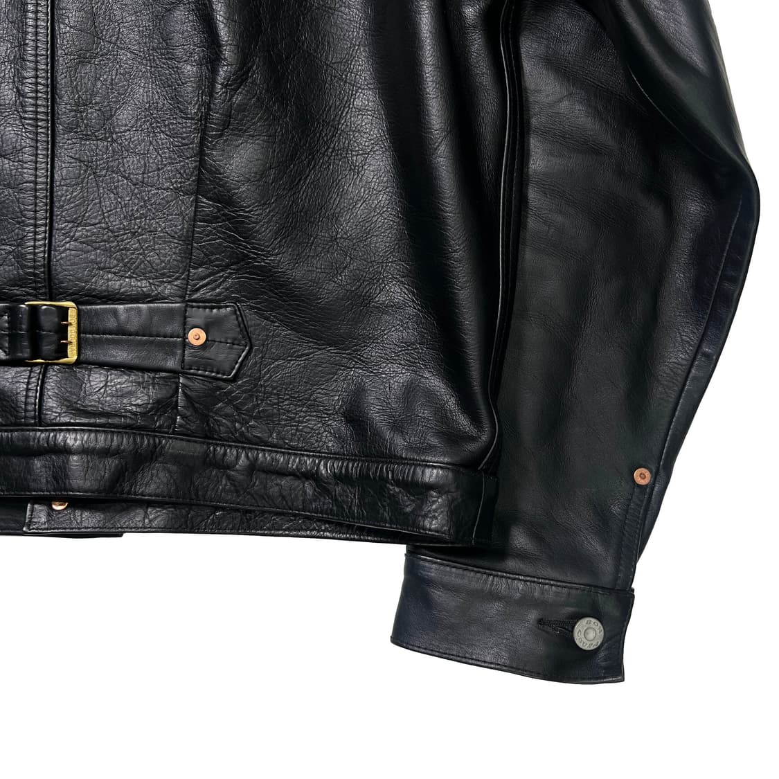 본쿠라 1st 홀스하이드 레더 자켓 (38) 상품이미지6