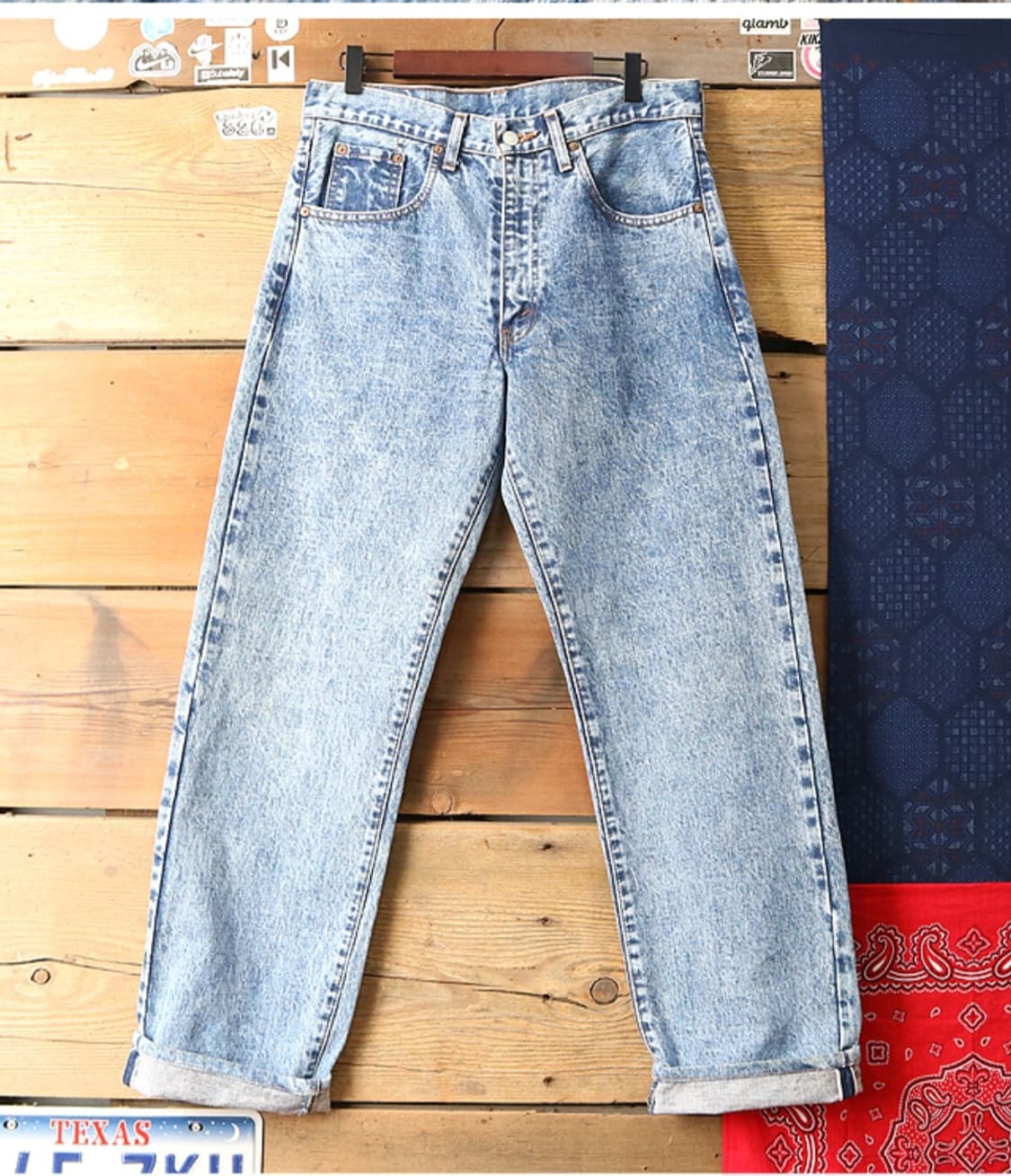 일본판 80s LVC LEVIS 리바이스 502 빅E 셀비지데님 상품이미지3