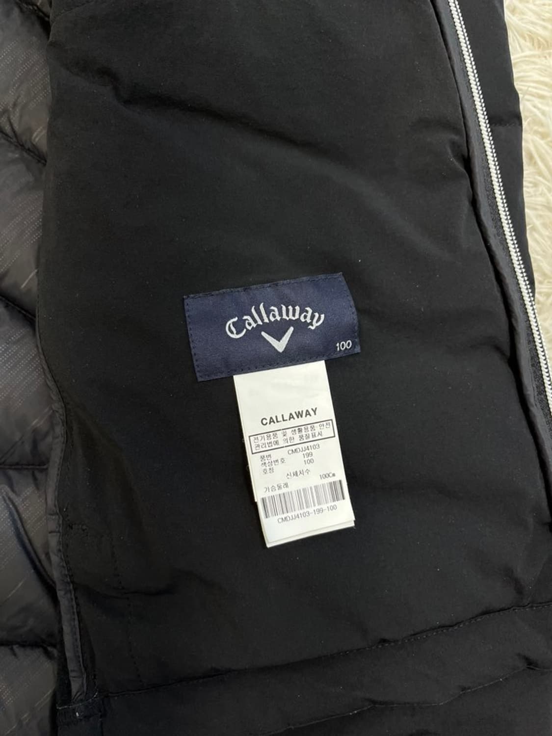 캘러웨이 구스다운 경량 패딩/#416 상품이미지6