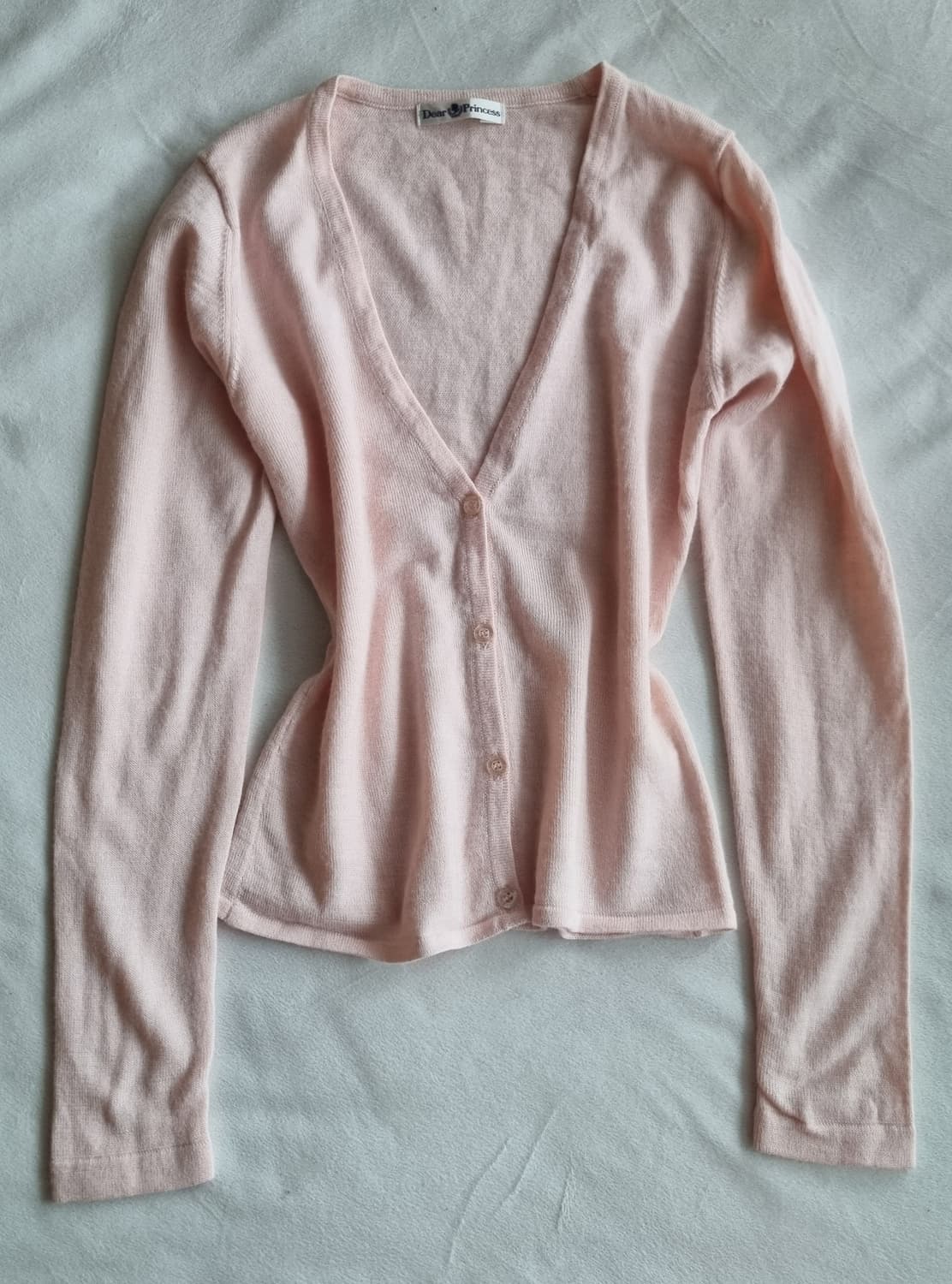 빈티지 디어 프린세스 갸루 딸기우유 가디건 상품이미지1